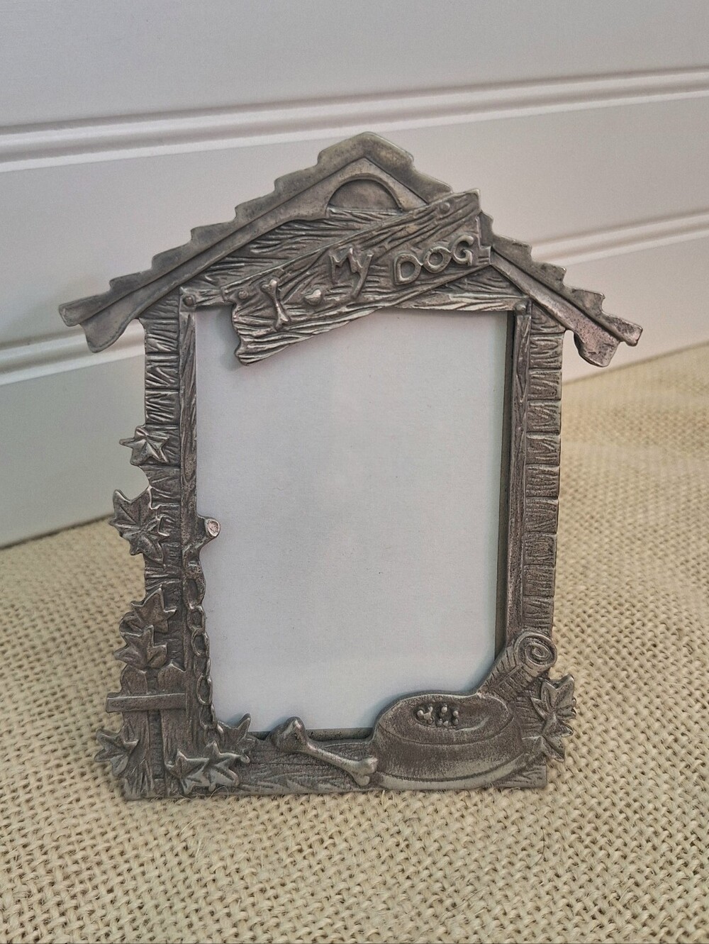 Pewter I ♡ My Dog Picture Frame 2.5X3.5